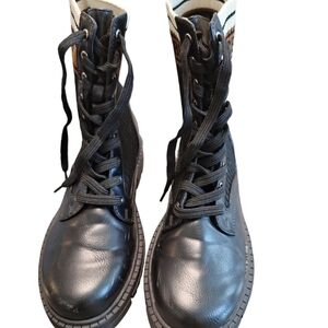 BCB Generation Black Booties Size 7